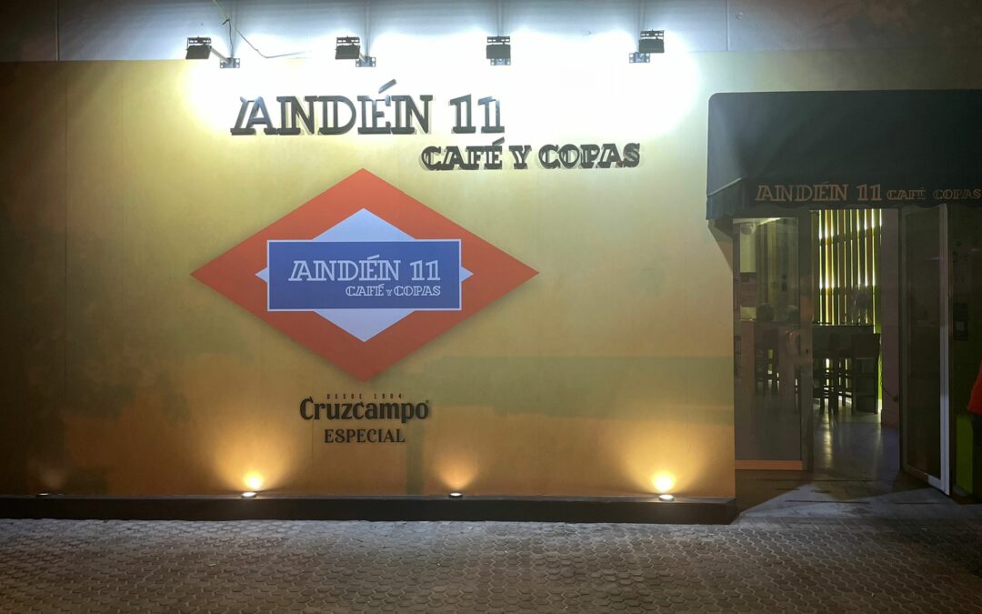 Rotulación Andén 11