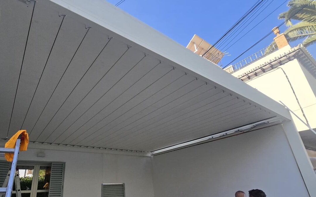 Pérgola Bioclimática automatizada
